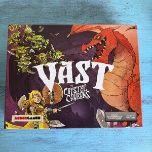 Vast The Crystal Caverns Board Game (Leder Games) - 100% Complete